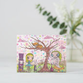 Alice en Friends Briefkaart (Staand voorkant)