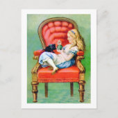 ALICE EN HAAR KAT, DINAH BRIEFKAART (Voorkant)