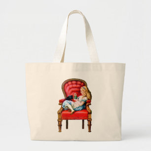ALICE EN HAAR KAT, DINAH GROTE TOTE BAG