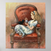 Alice en haar Kitten Poster (Voorkant)