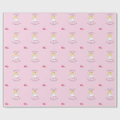 Alice en haar Tea Party Cadeaupapier (Vlak)