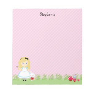 Alice en haar Tea Party Notitieblok