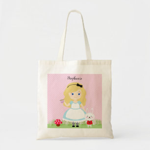 Alice en haar Tea Party Tote Bag