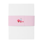 Alice en haar Tea Party Uitnodigingen Wikkel (Achterkant Voorbeeld)