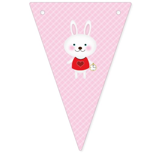 Alice en haar Tea Party Vlaggetjes (Eerste vlag)