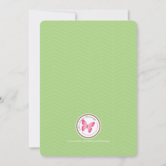 Alice en haar theepartij kaart (Achterkant)