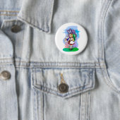Alice en haar Wonderful Friends Button (In situ)