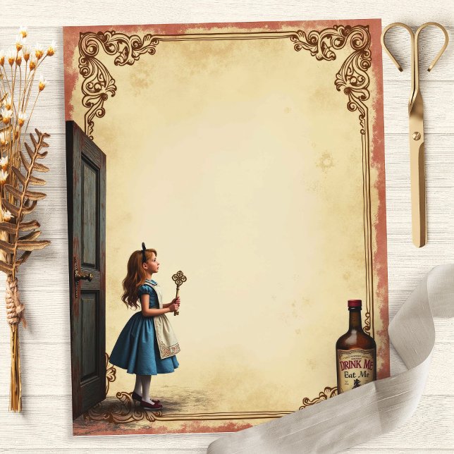 Alice en het Drink Me deur scrapbookpapier (Creator heeft geüpload)