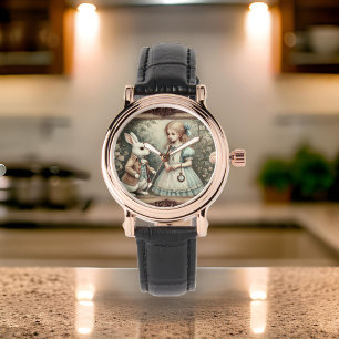 Alice en het witte konijn horloge