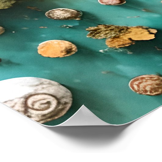 Alice en het Witte Konijn op een Float Trip Poster (Hoek)