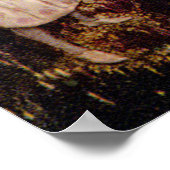 "Alice en het witte konijn" Poster (Hoek)