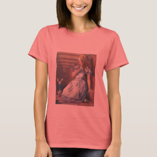 Alice en het witte konijn t-shirt