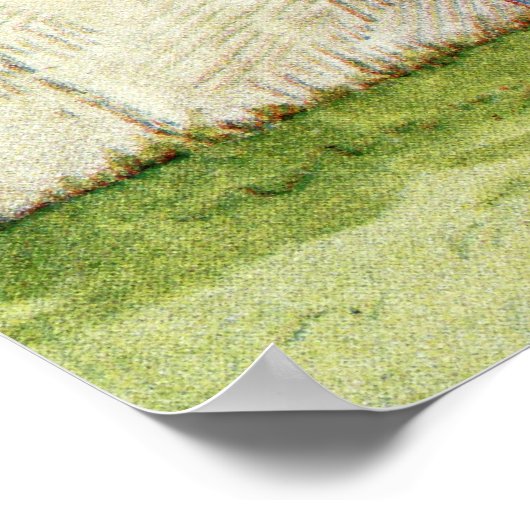 Alice en Humpty Dumpty Poster (Hoek)