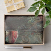  Alice en Konijn Klok Forest Decoupage Tissuepapier (Geschenk)