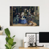 Alice en Las Meninas Art Print gothic wonderland (Thuiskantoor)