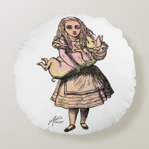  Alice en Pig Rond Kussen