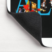 ALICE EN VRIENDEN IN WONDERLAND MUISMAT (Hoek)