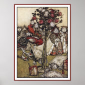 Alice en Wonderland - Arthur Rackman Poster (Voorkant)