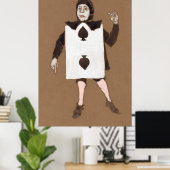 Alice en Wonderland Forest Character Painting-10 Poster (Thuiskantoor)