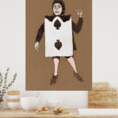 Alice en Wonderland Forest Character Painting-10 Poster (Keuken)