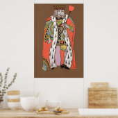 Alice en Wonderland Forest Character Painting-11 Poster (Keuken)