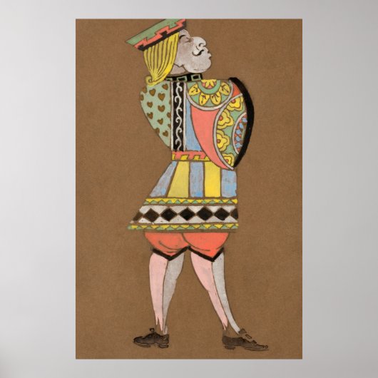 Alice en Wonderland Forest Character Painting-13 Poster (Voorkant)