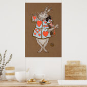 Alice en Wonderland Forest Character Painting-14 Poster (Keuken)