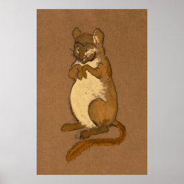 Alice en Wonderland Forest Character Painting-8 Poster