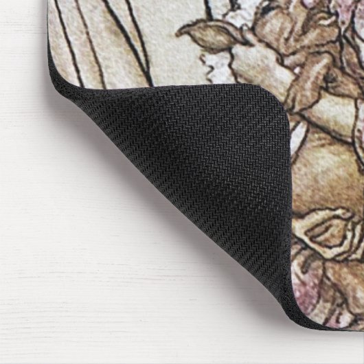 Alice en Wonderland - Pig & Pepper door Rackham Muismat (Hoek)