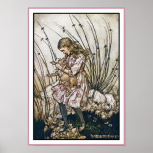 Alice en Wonderland - Pig & Pepper door Rackham Poster