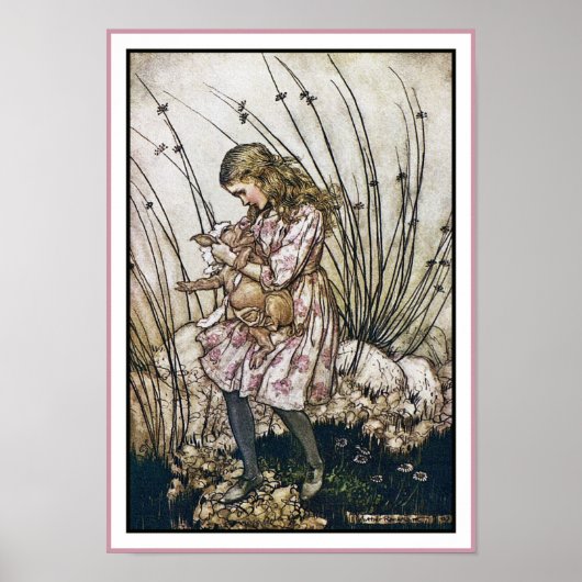 Alice en Wonderland - Pig & Pepper door Rackham Poster (Voorkant)