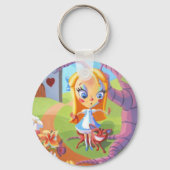Alice en Wonderland Sleutelhanger (Voorkant)