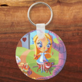 Alice en Wonderland Sleutelhanger (Voorkant)