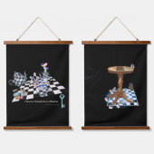 Alice en Wonderland Wandtapijt Art Decor Hangend Wandkleed (Dubbel)