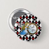 Alice Fairy-Eat Me Anime Button (Voorkant /achterkant)