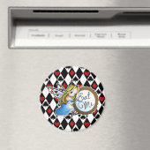 Alice Fairy-Eat Me Anime Ronde Magneet (Insitu (Vaatwasser))