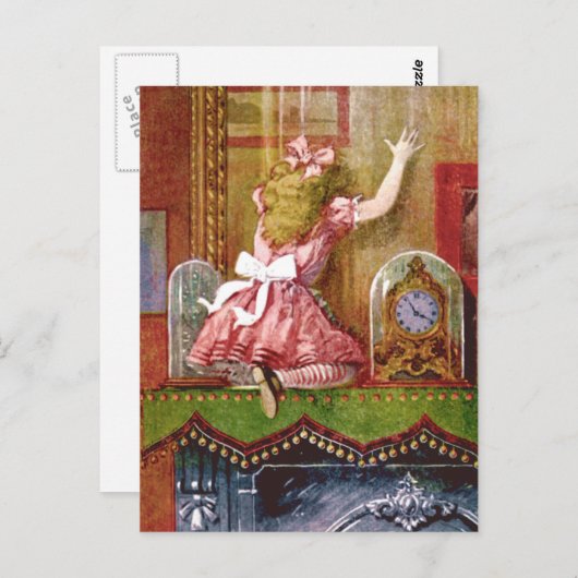 Alice Falls Through Briefkaart (Voorkant / Achterkant)
