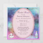 Alice & Flamingo Hanging Moon Vrijgezellenfeest Kaart (Achterkant)