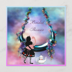 Alice & Flamingo Hanging Moon Vrijgezellenfeest Kaart