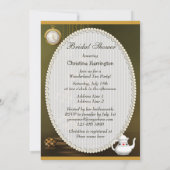 Alice & Flamingo Wonderland Vrijgezellenfeest Kaart (Achterkant)