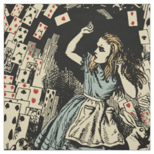 Alice Flying Cards Dark Stof