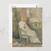 Alice Gamby Dans le Salon | Berthe Morisot Briefkaart (Voorkant / Achterkant)