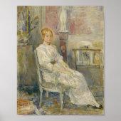 Alice Gamby Dans le Salon | Berthe Morisot Poster (Voorkant)