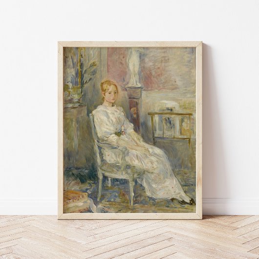 Alice Gamby Dans le Salon | Berthe Morisot Poster