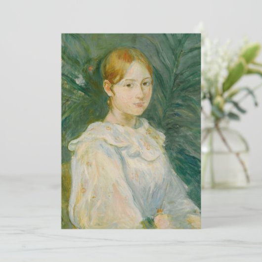 Alice Gamby en Buste | Berthe Morisot (Staand voorkant)