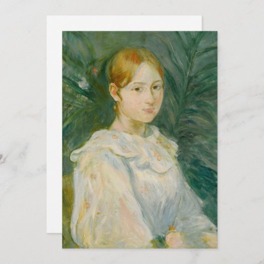Alice Gamby en Buste | Berthe Morisot (Voorkant / Achterkant)
