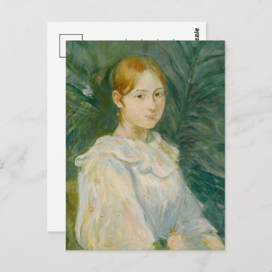 Alice Gamby en Buste | Berthe Morisot Briefkaart (Voorkant / Achterkant)