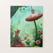 Alice geïnspireerd in Wonderland Legpuzzel (Verticaal)