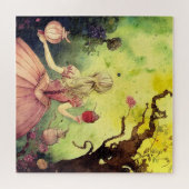 Alice geïnspireerd in Wonderland Legpuzzel (Horizontaal)