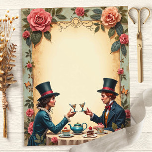 Alice Gekke Hoedenmaker Theepartij Toast Scrapbook